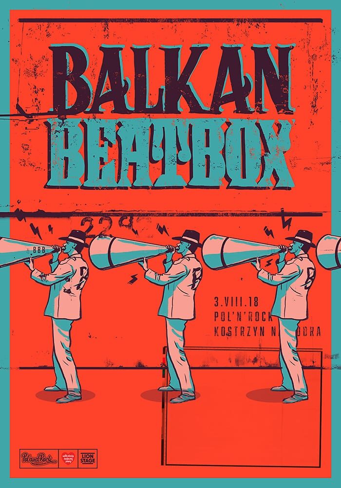 Balkan Beat Box - Plakat Kolekcjonerski LIONSTAGE